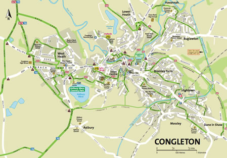 Town Cycle Map